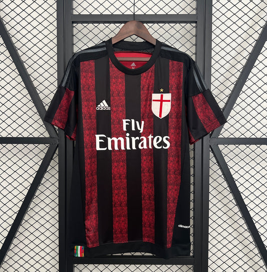 Camiseta Clásica AC Milán 2015-16