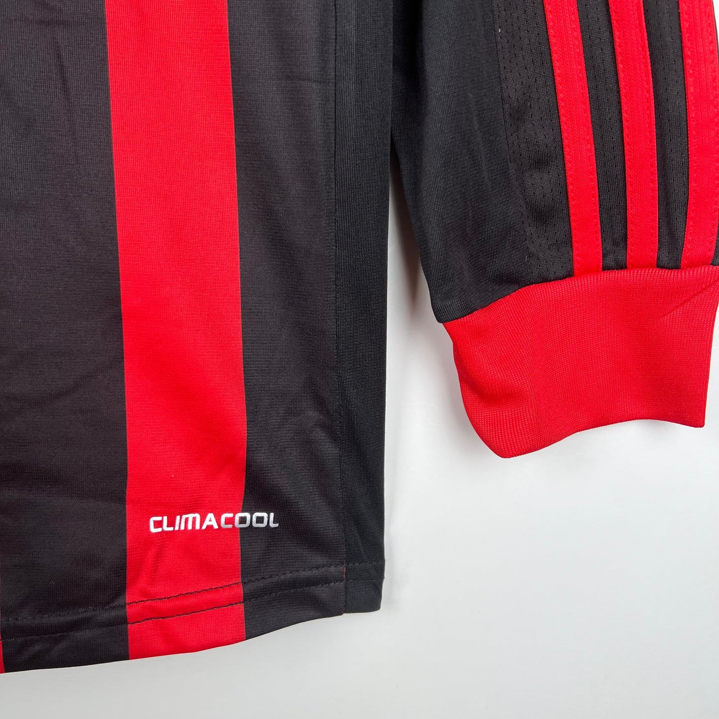 Camiseta Clásica AC Milán Manga Larga 2009-10