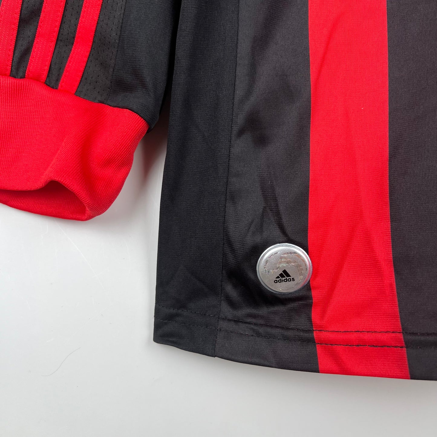 Camiseta Clásica AC Milán Manga Larga 2009-10
