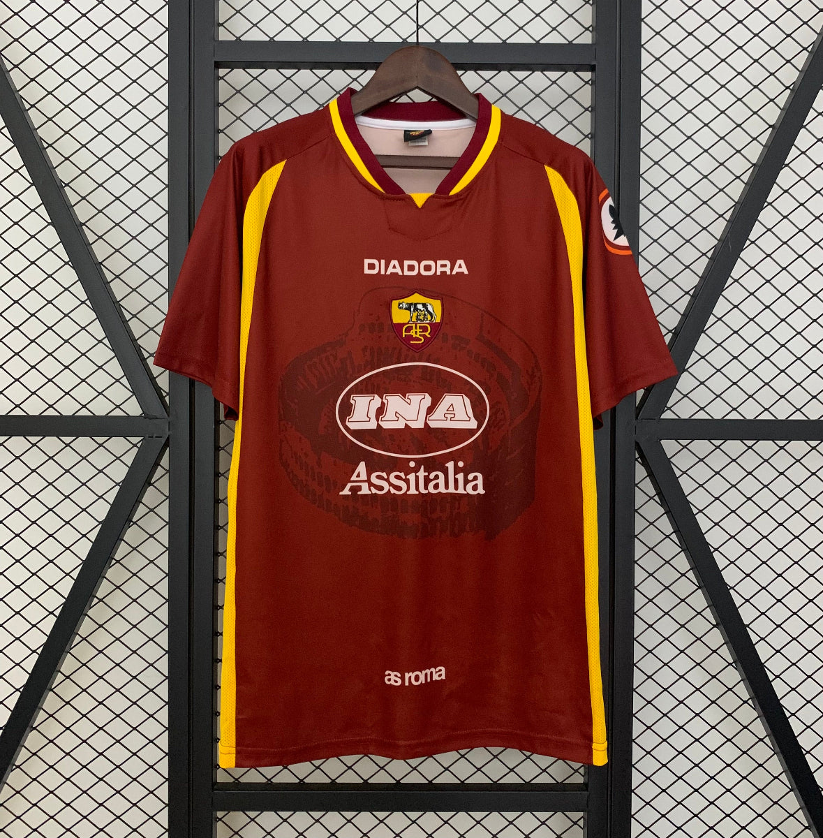Camiseta Clásica AC Roma 1997-98