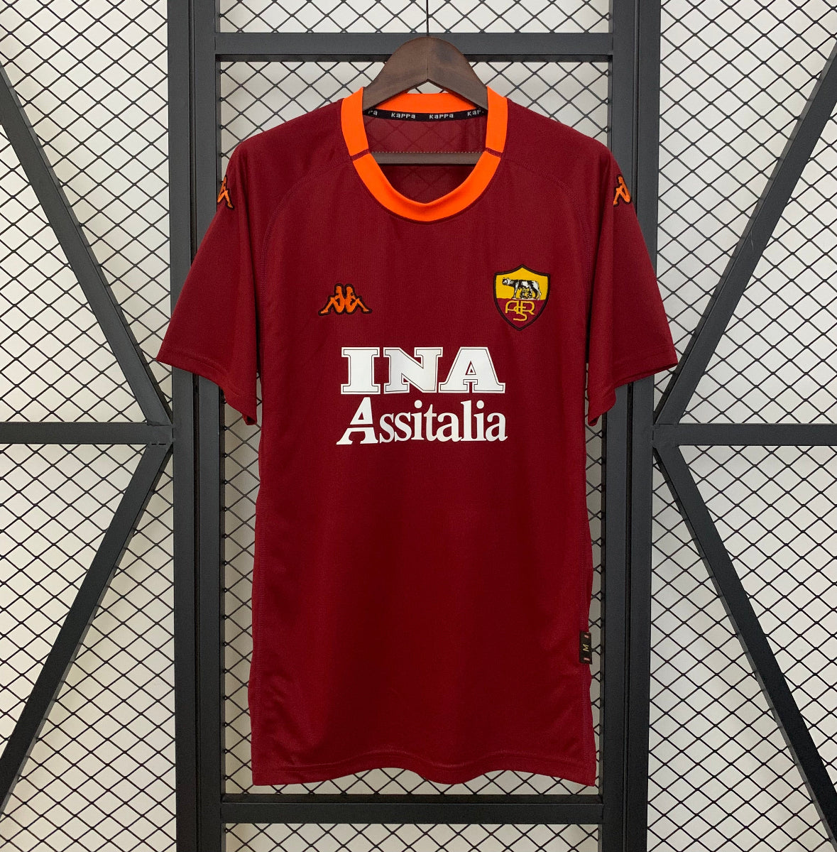 Camiseta Clásica AC Roma 2000-01