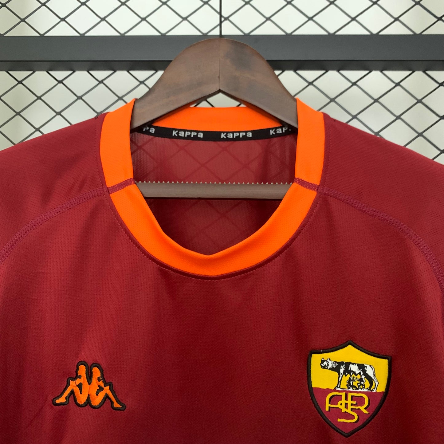 Camiseta Clásica AC Roma 2000-01
