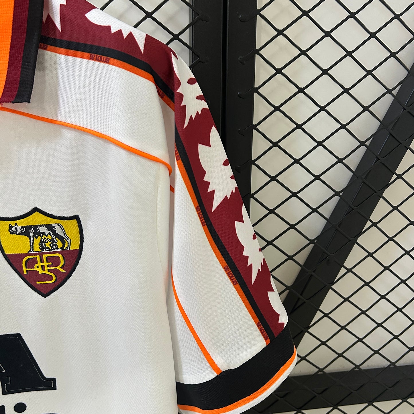 Camiseta Clásica AC Roma Visitante 1998-99