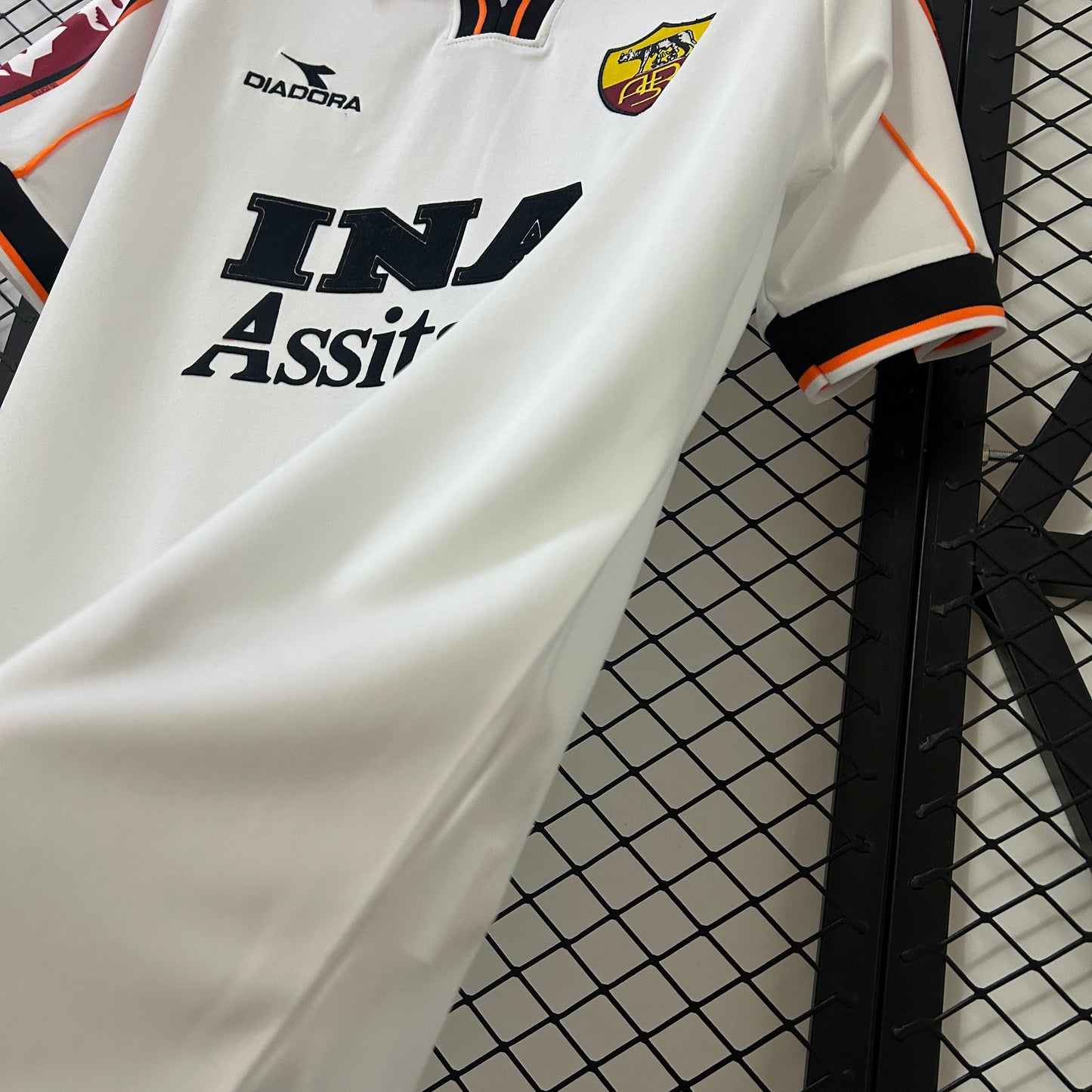 Camiseta Clásica AC Roma Visitante 1998-99