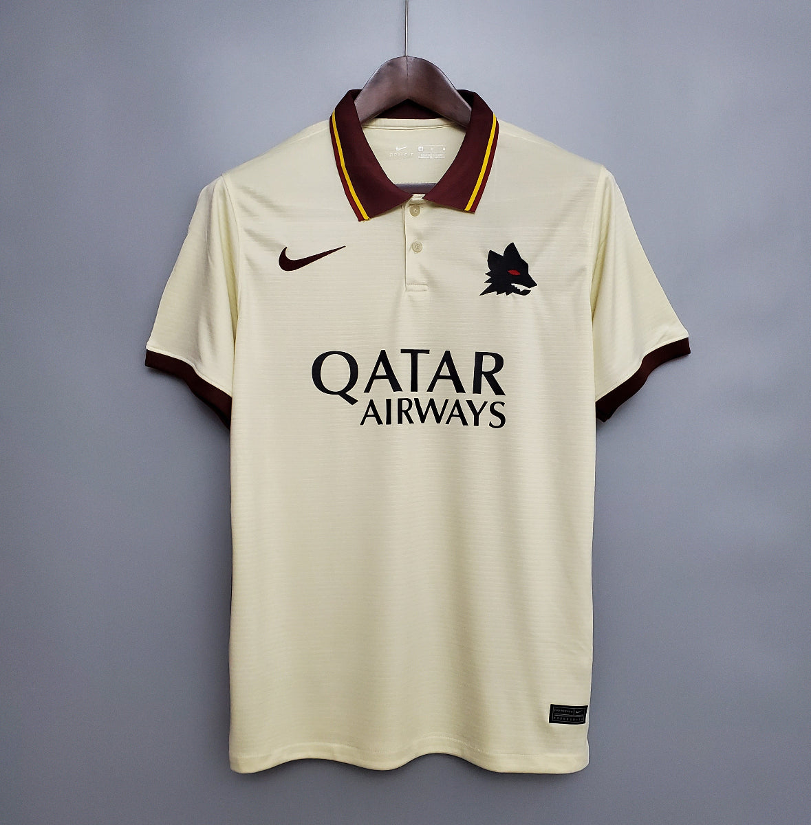 Camiseta Clásica AC Roma Visitante 2020-21
