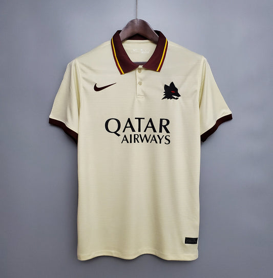 Camiseta Clásica AC Roma Visitante 2020-21
