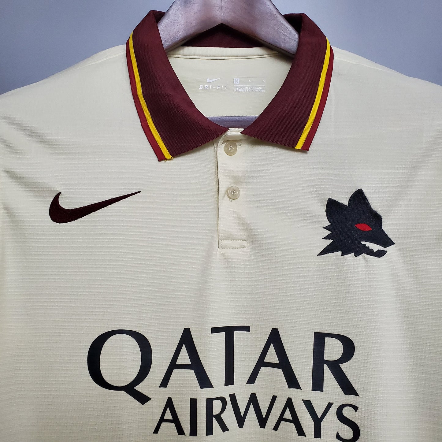 Camiseta Clásica AC Roma Visitante 2020-21