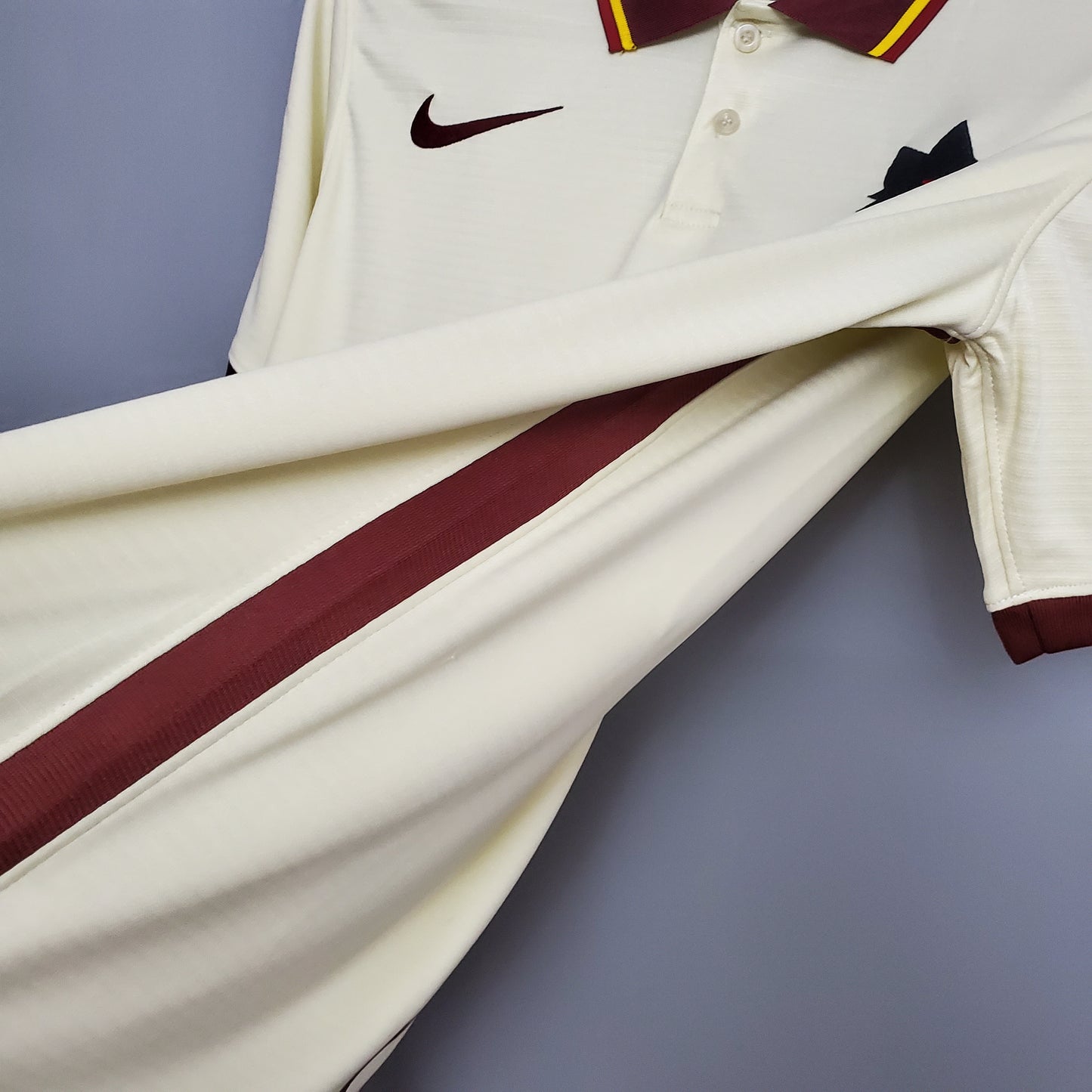 Camiseta Clásica AC Roma Visitante 2020-21