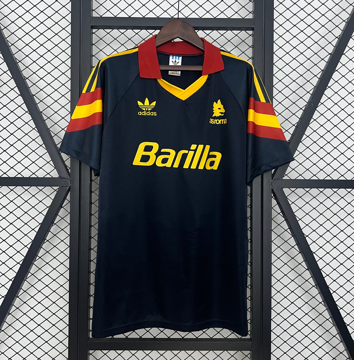 Camiseta Clásica AC Roma Visitante (3ª) 1991-92