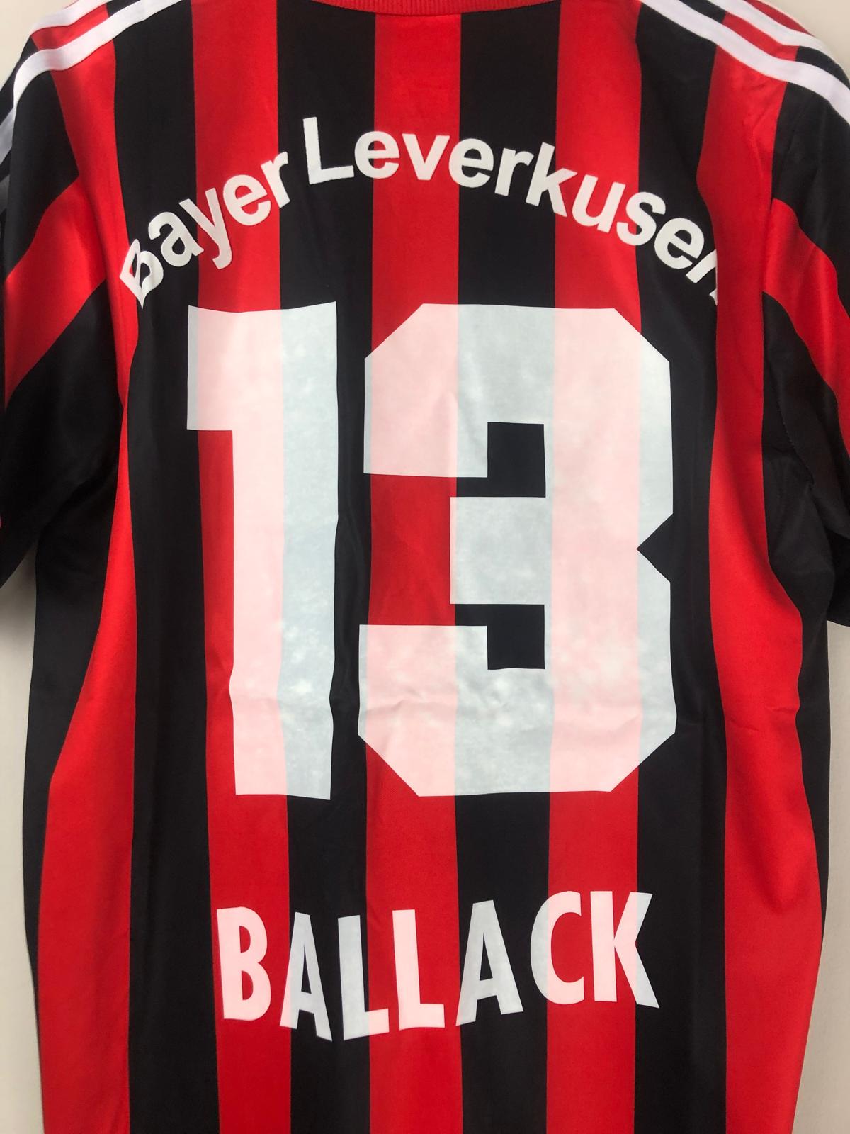 Camiseta Clásica Ballack Bayer Leverkusen 2001-02