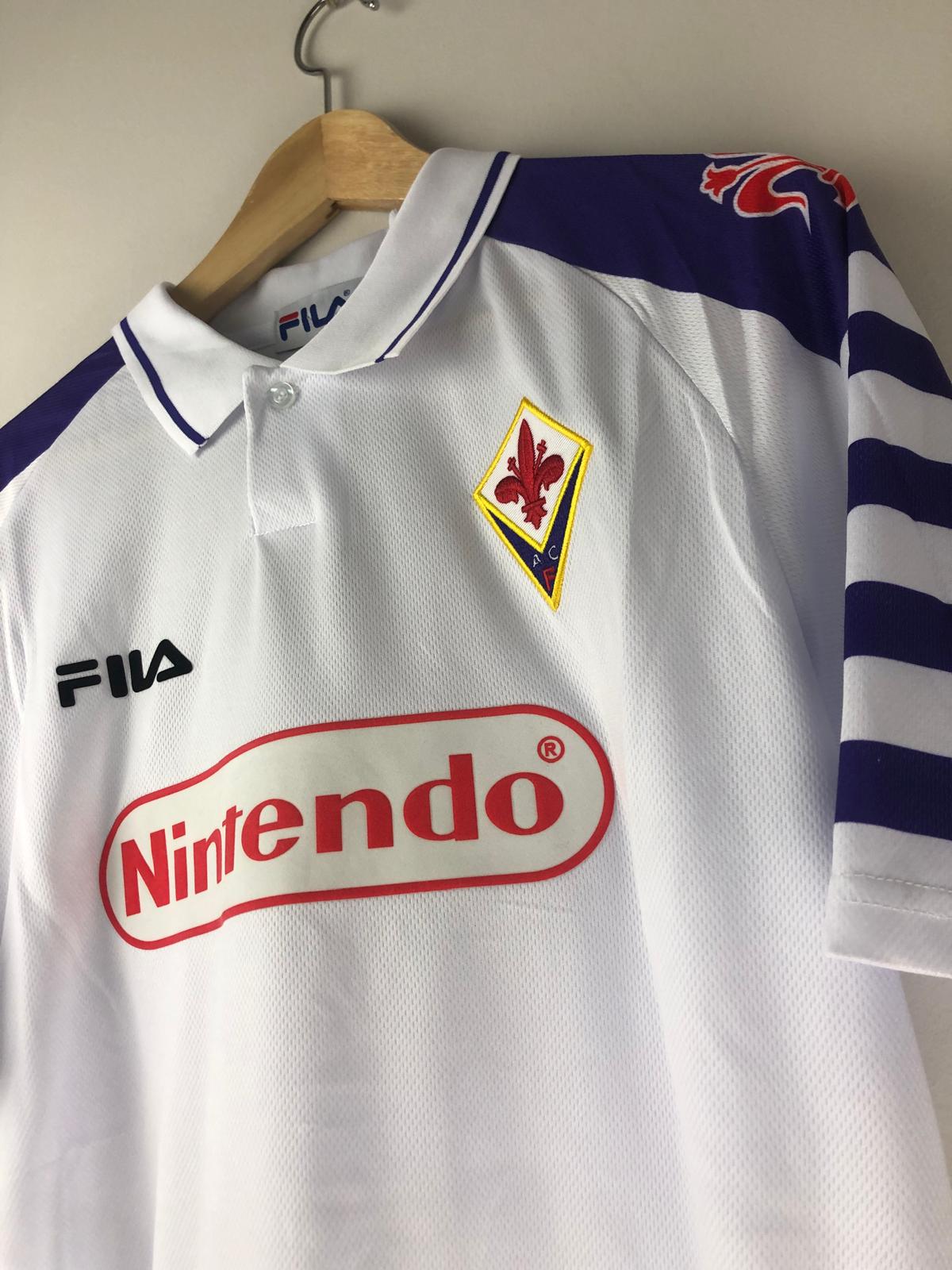 Camiseta Clásica Batistuta ACF Fiorentina Visitante 1998-99