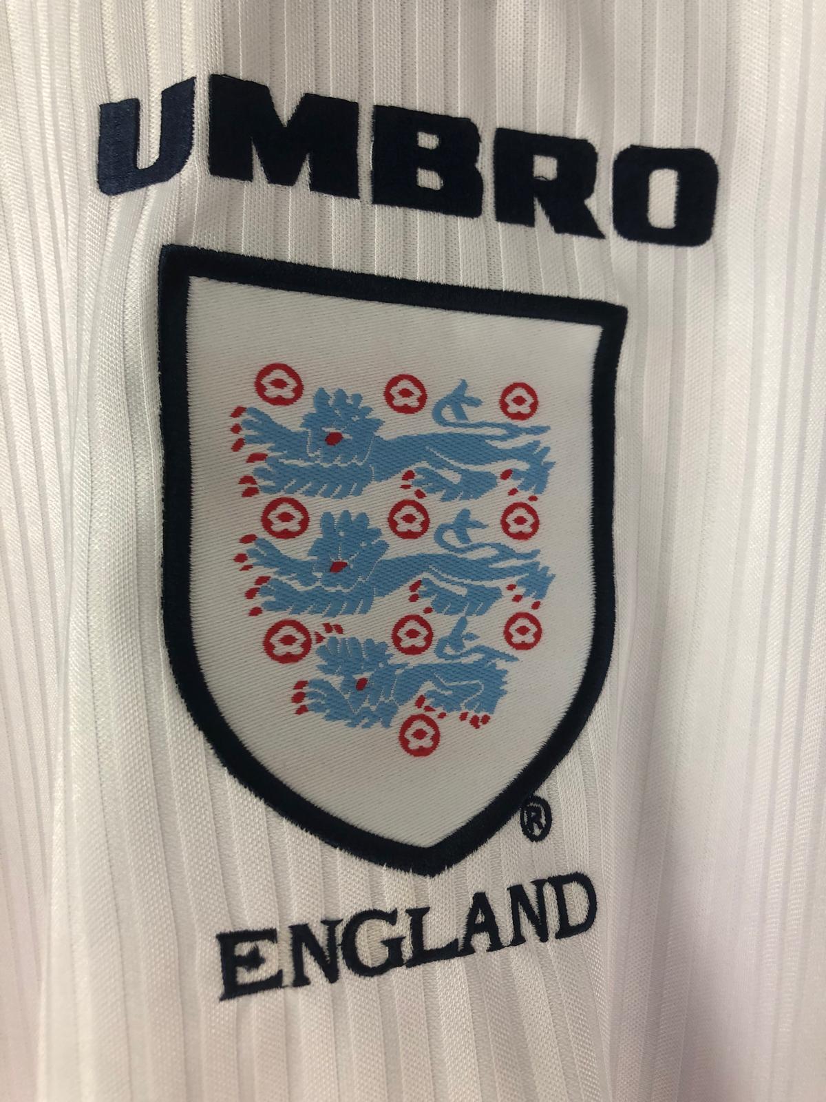 Camiseta Clásica Beckham Inglaterra 1998