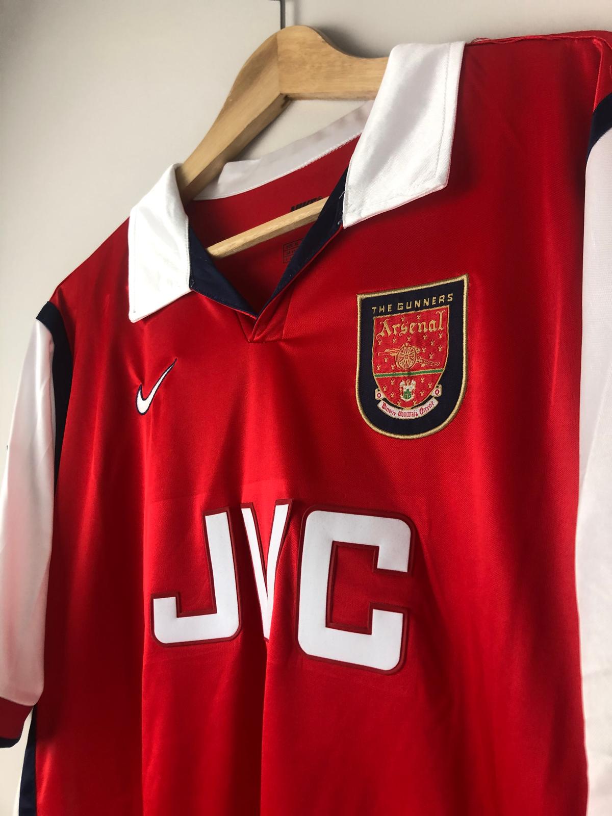 Camiseta Clásica Bergkamp Arsenal FC 1998-99