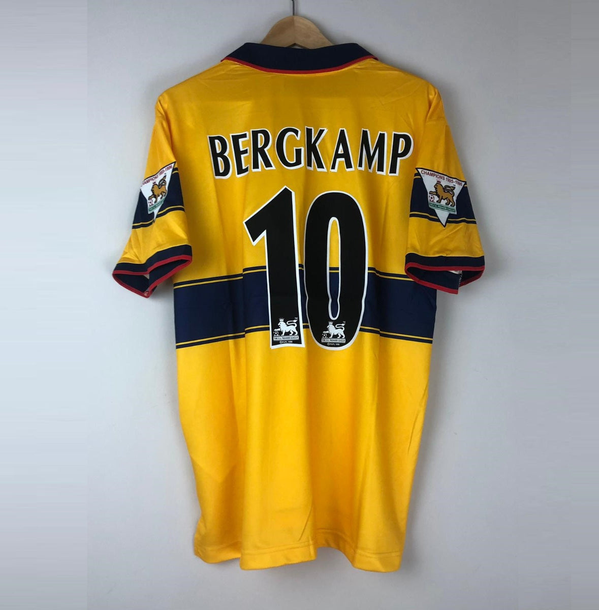 Camiseta Clásica Bergkamp Arsenal FC Visitante 1998-99