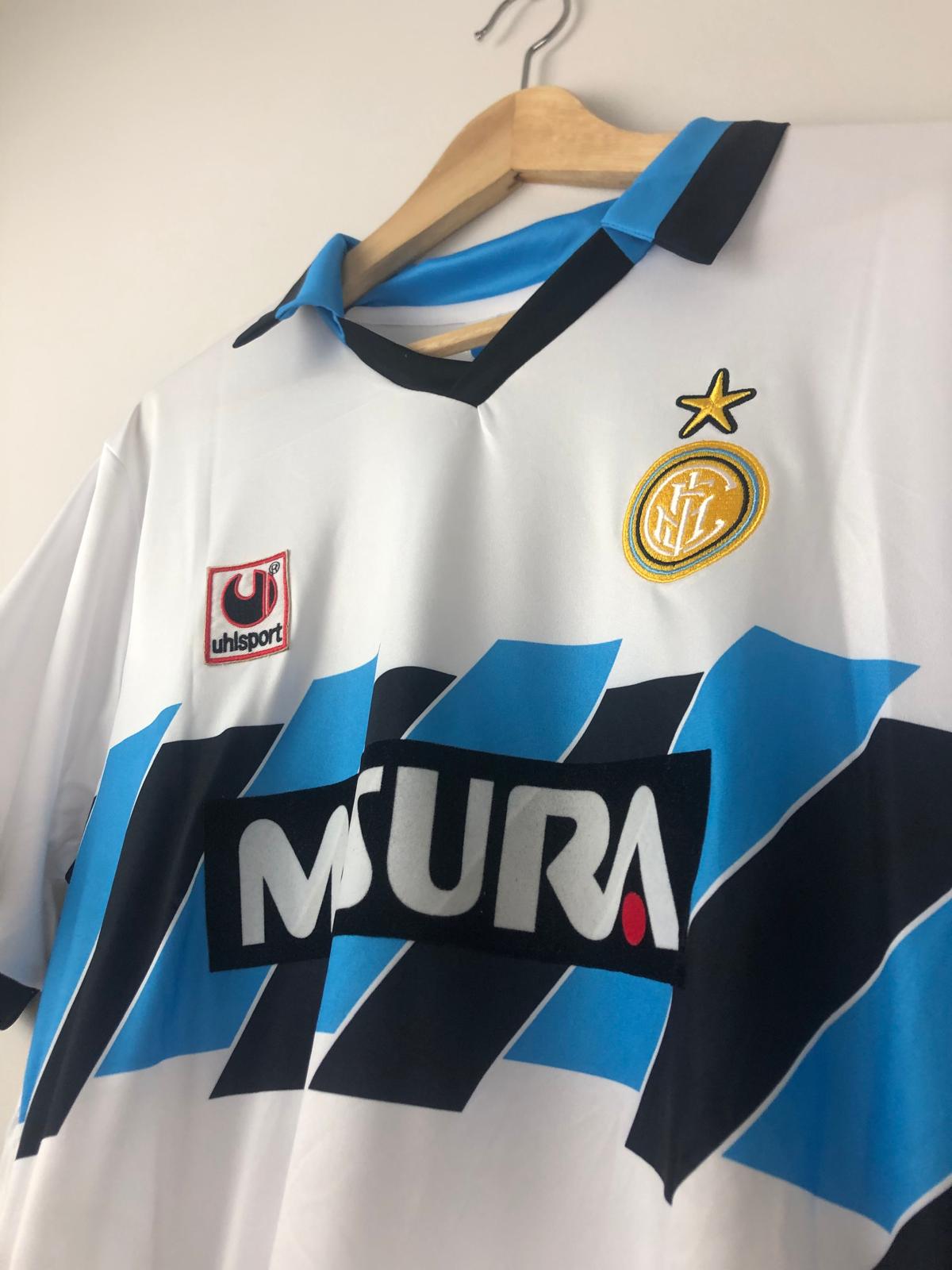 Camiseta Clásica Brehme  Inter Milán Visitante 1990-91