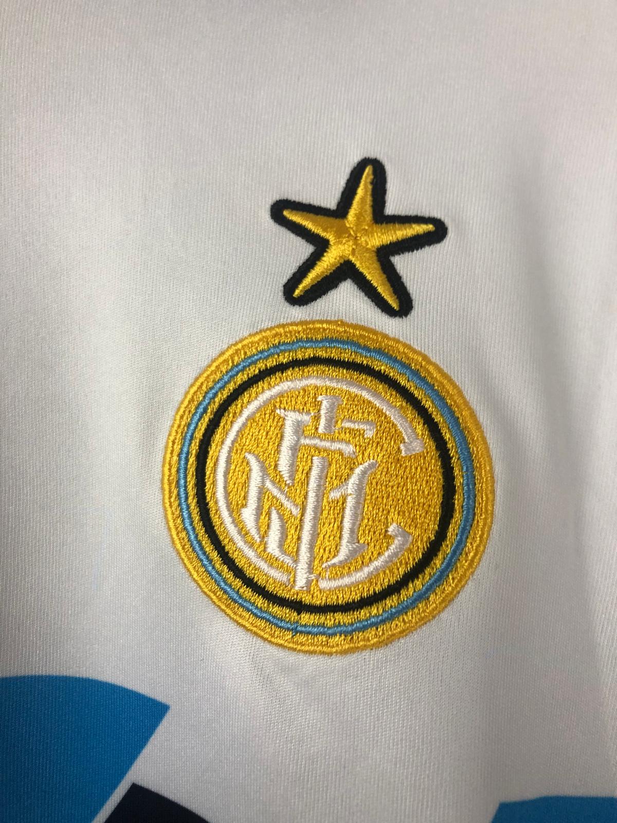 Camiseta Clásica Brehme  Inter Milán Visitante 1990-91
