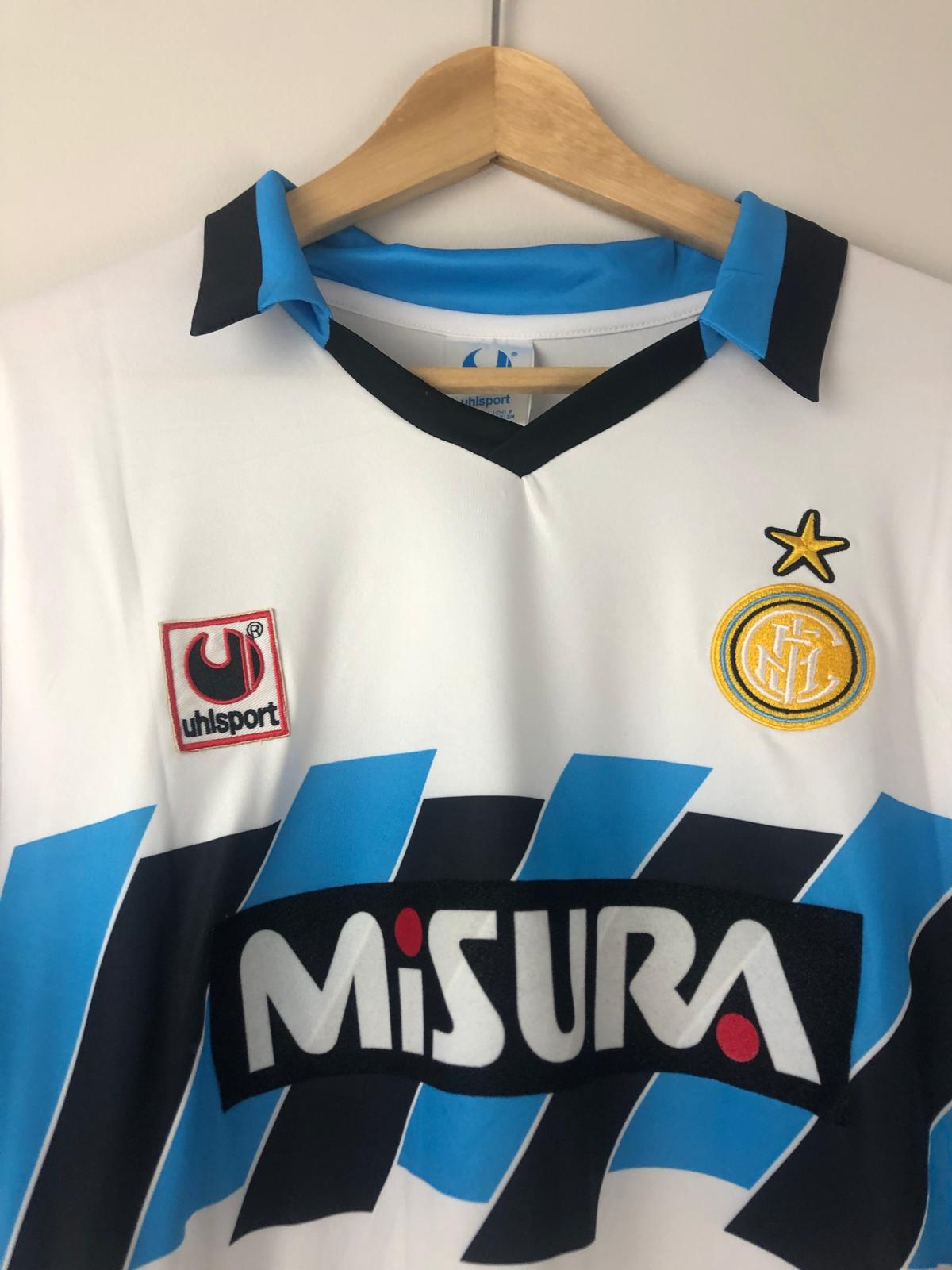 Camiseta Clásica Brehme  Inter Milán Visitante 1990-91