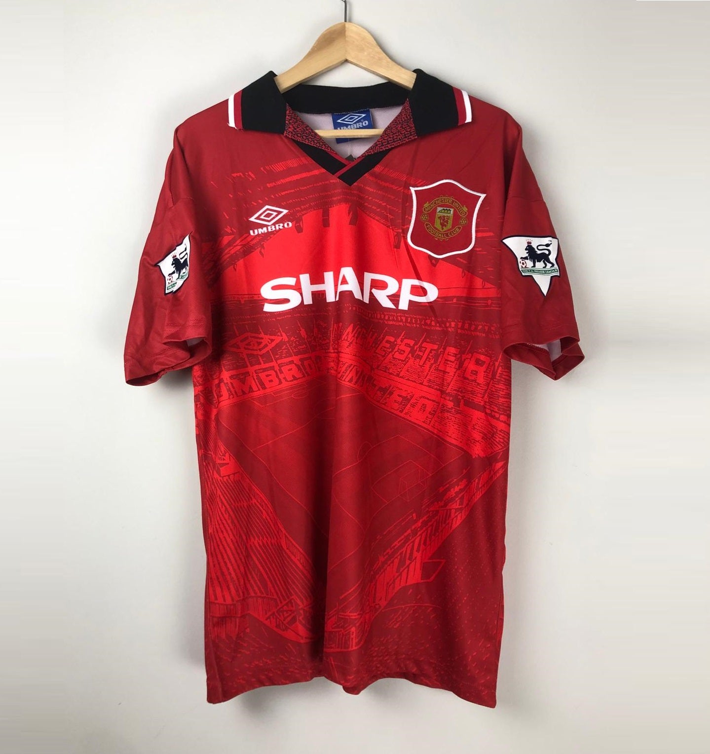 Camiseta Clásica Cantona Manchester United FC 1994-96