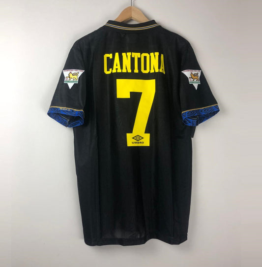 Camiseta Clásica Cantona Manchester United FC Visitante 1993-95