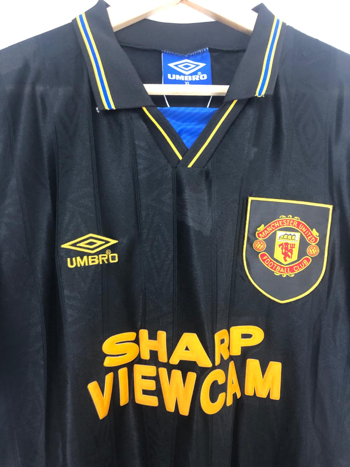 Camiseta Clásica Cantona Manchester United FC Visitante 1993-95