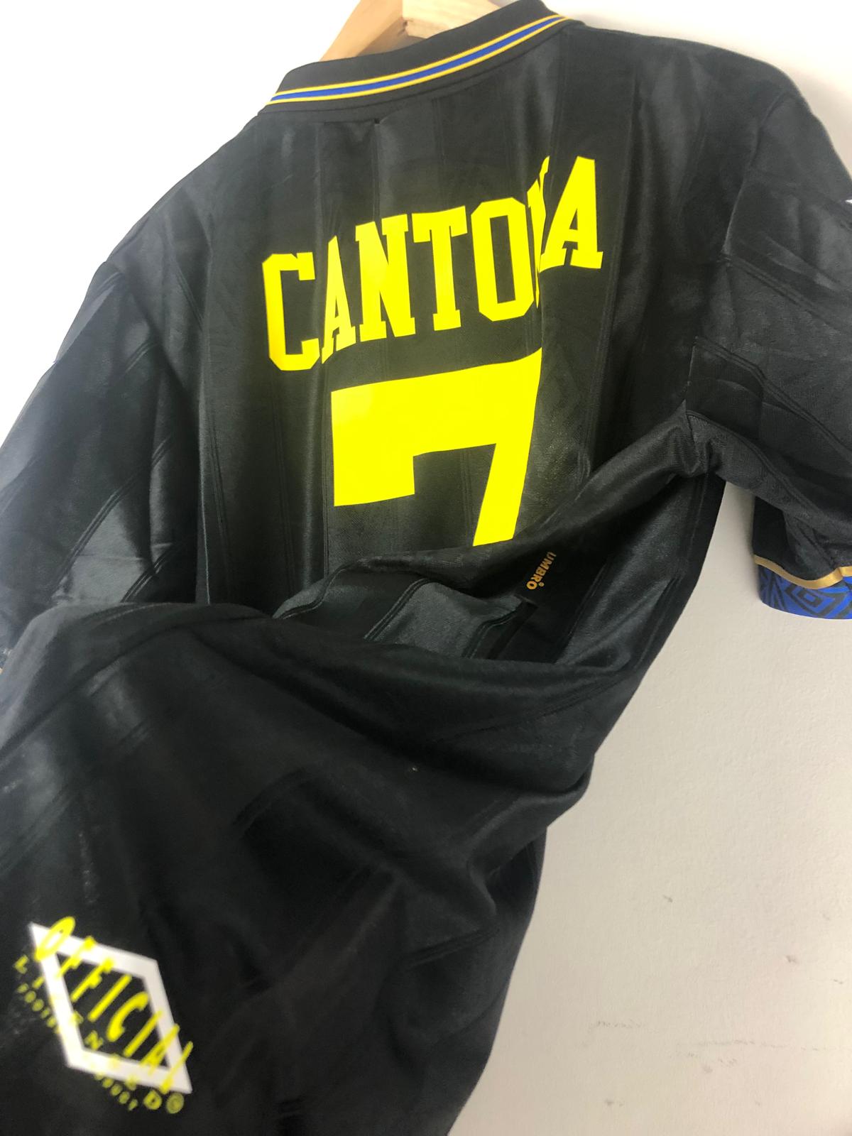Camiseta Clásica Cantona Manchester United FC Visitante 1993-95