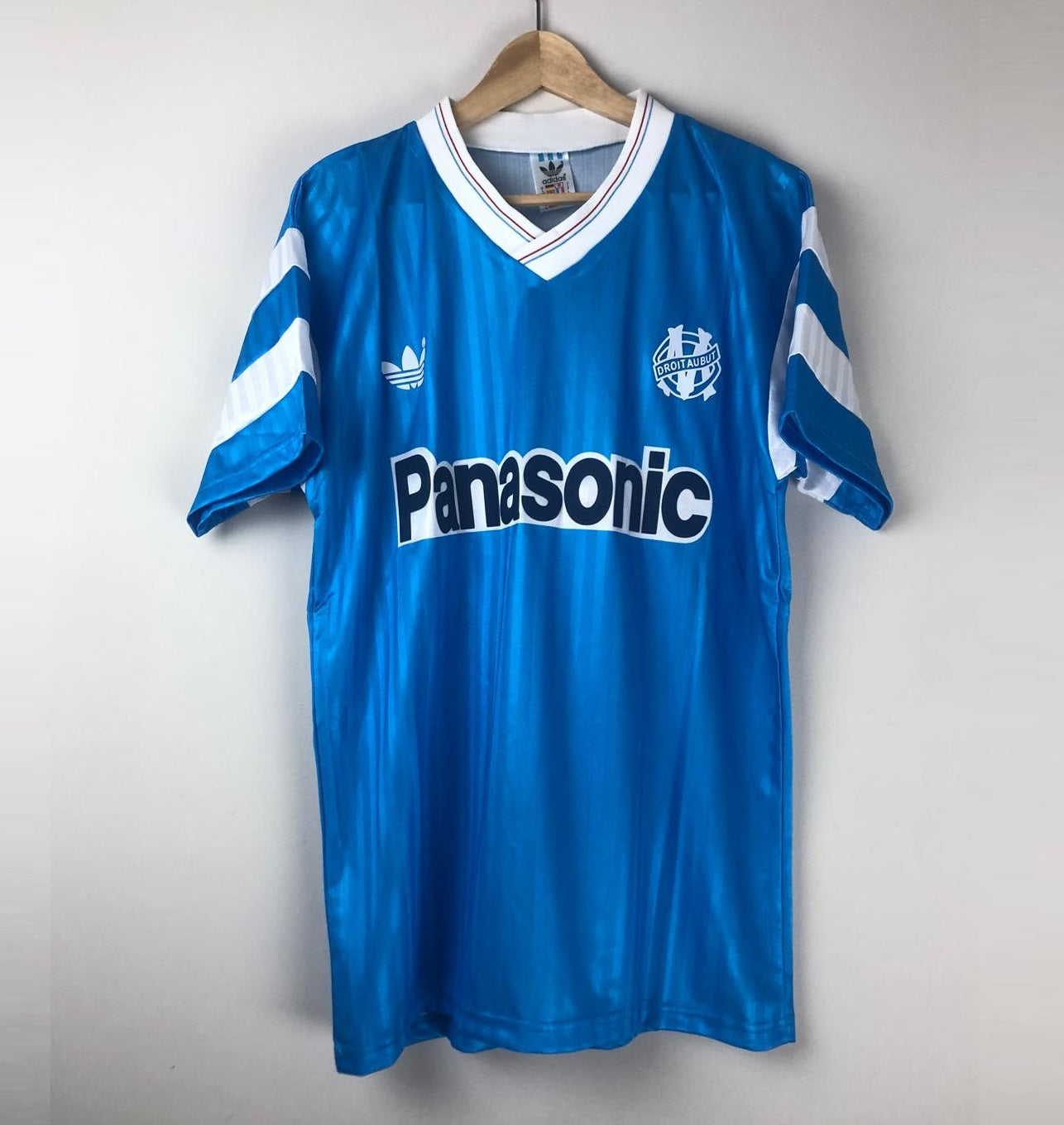 Camiseta Clásica Cantona Olympique de Marsella Visitante 1990-91