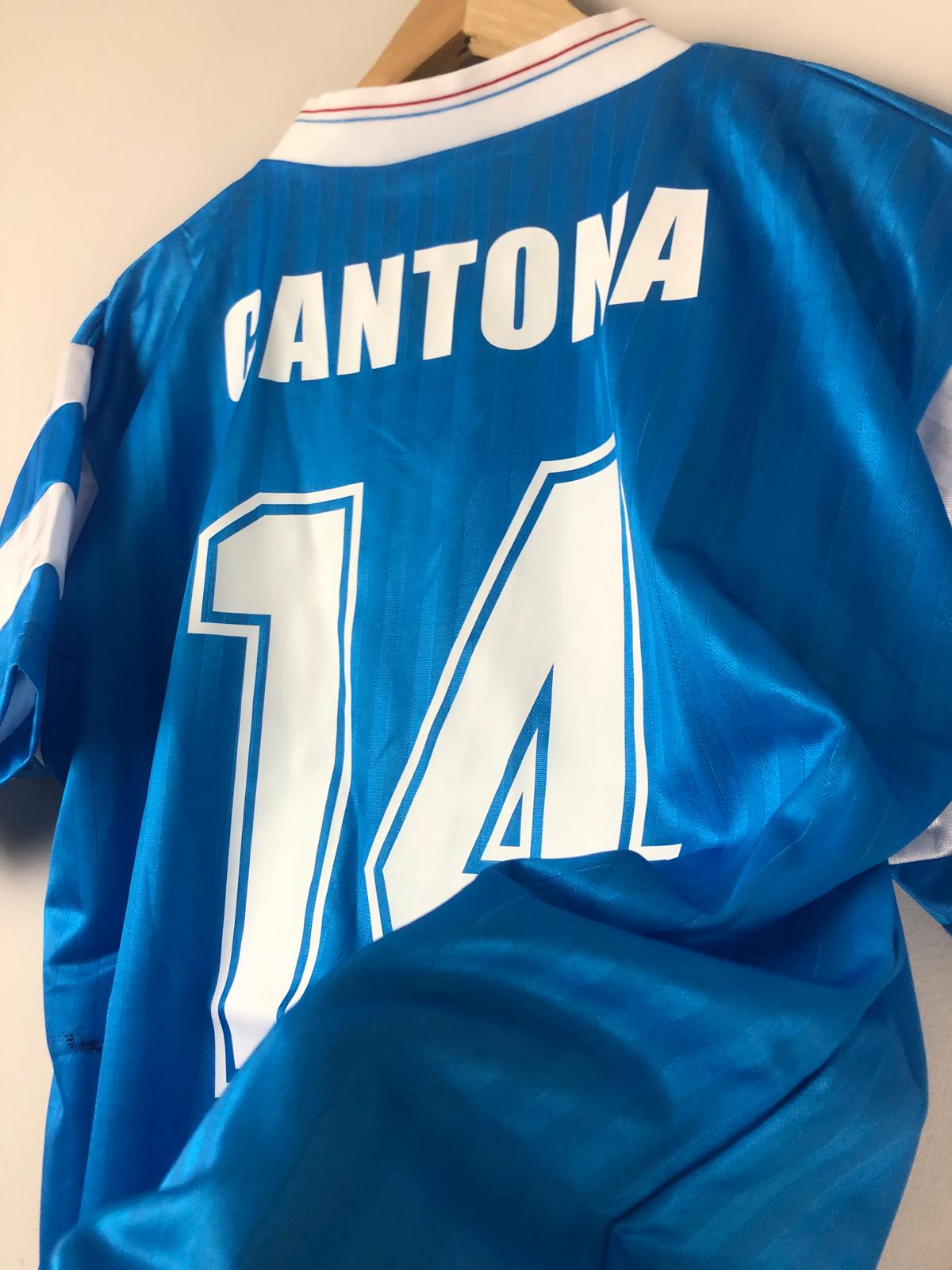 Camiseta Clásica Cantona Olympique de Marsella Visitante 1990-91