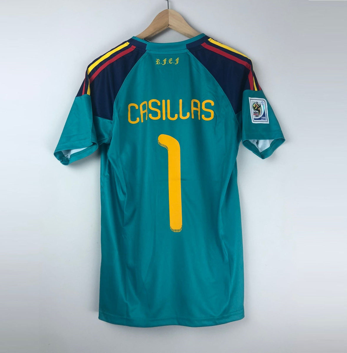 Camiseta Clásica Casillas Portero España 2010-11