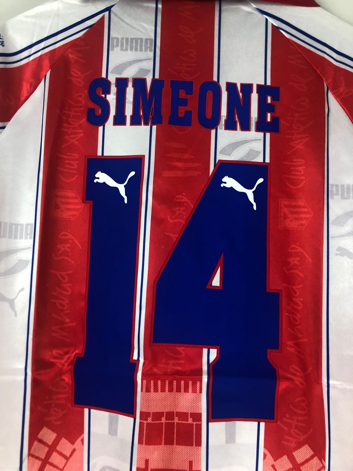 Camiseta Clásica Cholo Simeone Atlético de Madrid 1996