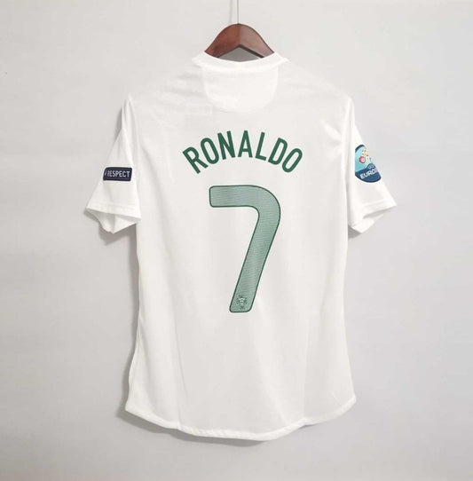 Camiseta Clásica Crisitiano Portugal Visitante 2012