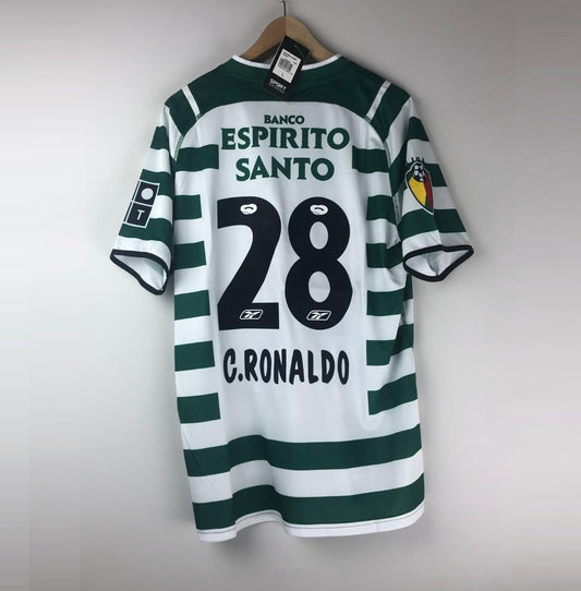 Camiseta Clásica Cristiano Ronaldo Sporting CP 2002-03