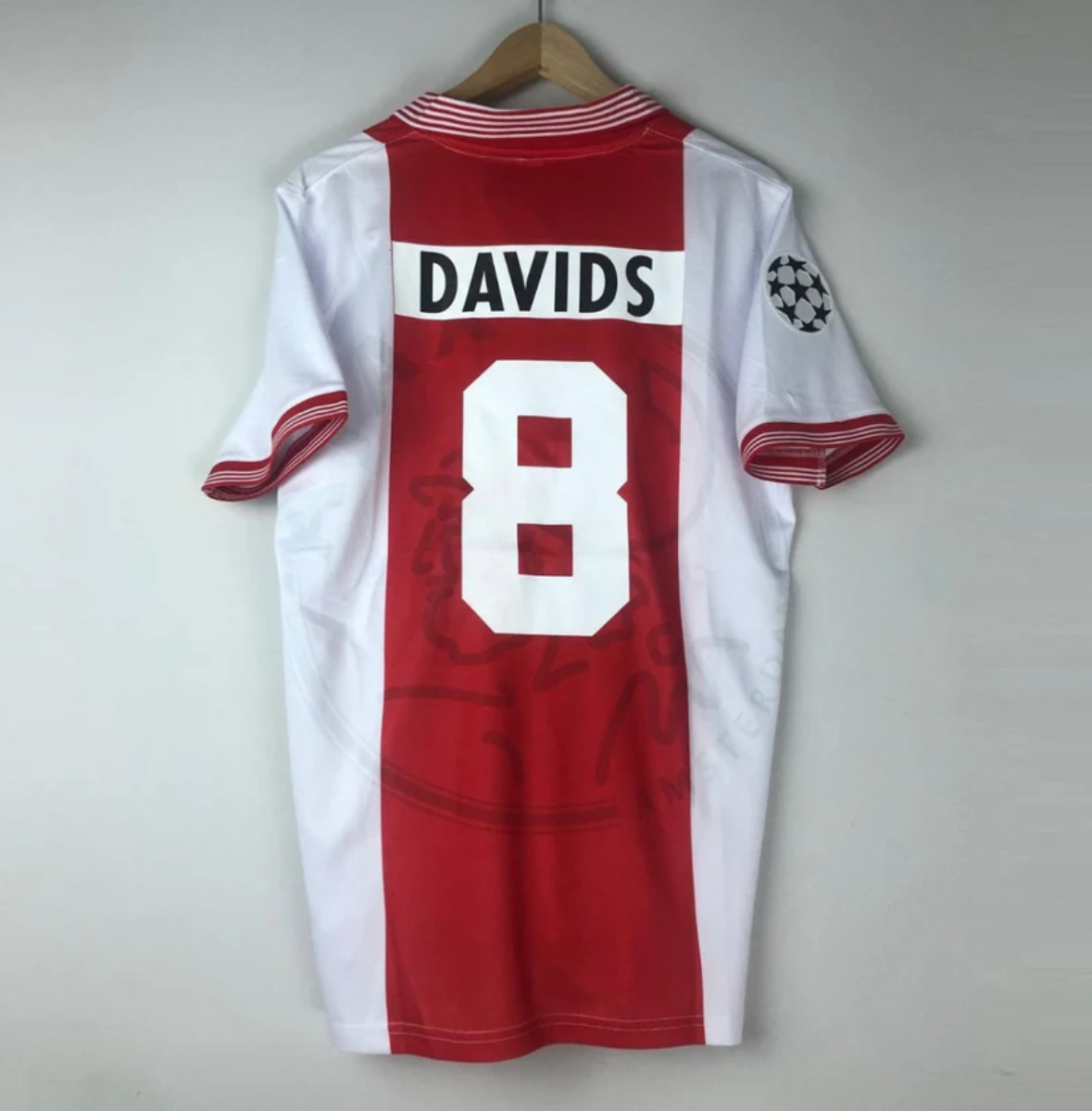 Camiseta Clásica Davids AFC Ajax 1995-96