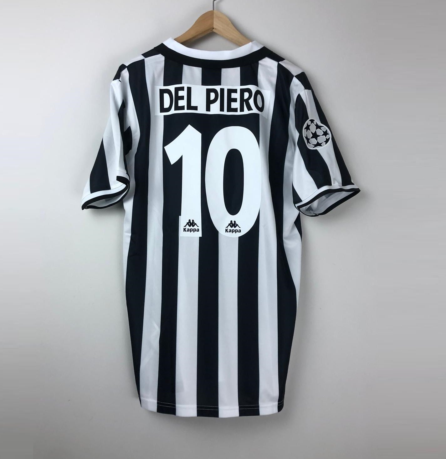 Camiseta Clásica Del Piero Juventus de Turín Champions 1996-97