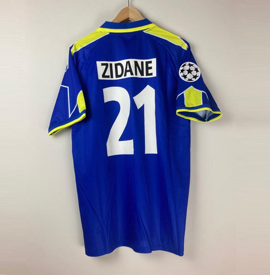 Camiseta Clásica Zidane Juventus de Turín Visitante 1996-97