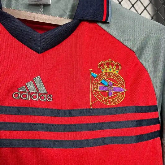 Camiseta Clásica Deportivo de La Coruña Visitante 1998-99