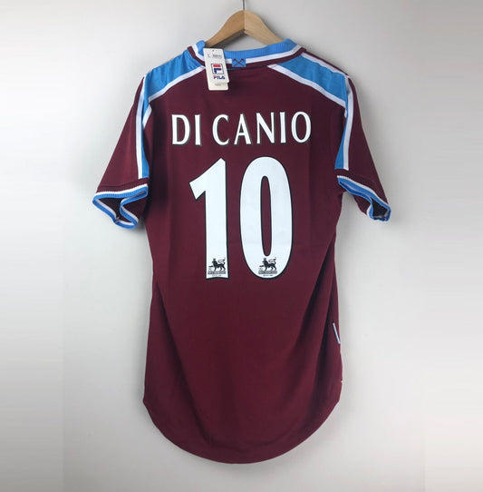 Camiseta Clásica Di Canio West Ham United FC 1999-01