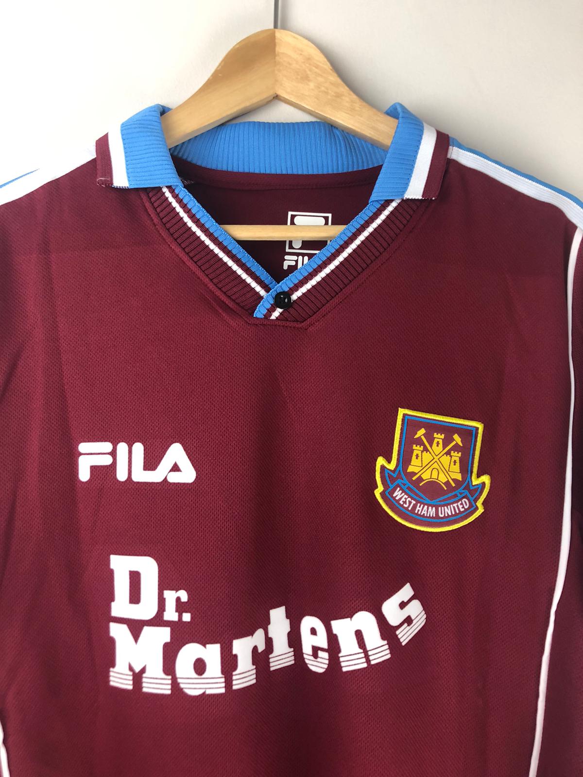 Camiseta Clásica Di Canio West Ham United FC 1999-01