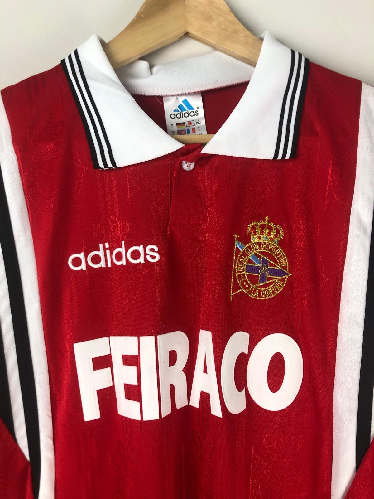 Camiseta Clásica Djalminha Deportivo de La Coruña Visitante 1997-98