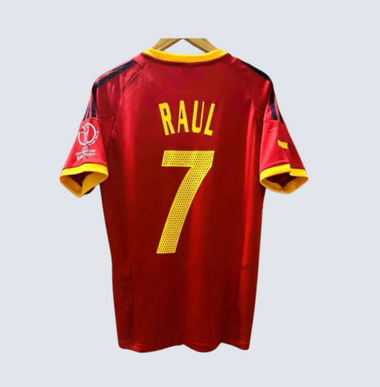 Spain 2002-04 Raúl González Classic Jersey
