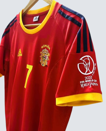 Spain 2002-04 Raúl González Classic Jersey