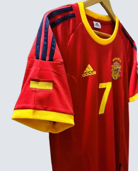 Spain 2002-04 Raúl González Classic Jersey