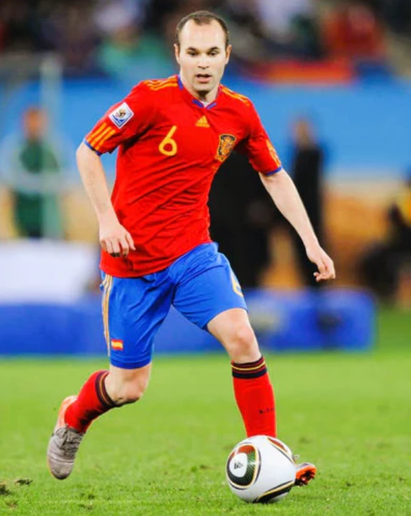 Spain 2010-11 Andrés Iniesta Classic Jersey
