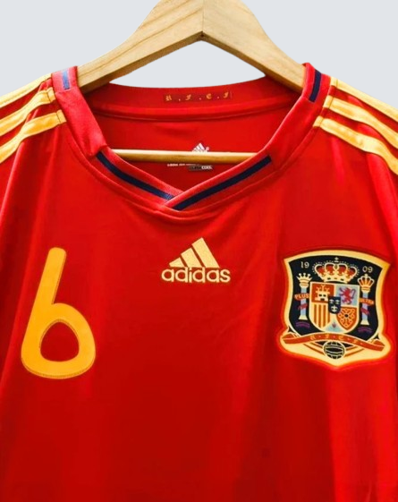Spain 2010-11 Andrés Iniesta Classic Jersey