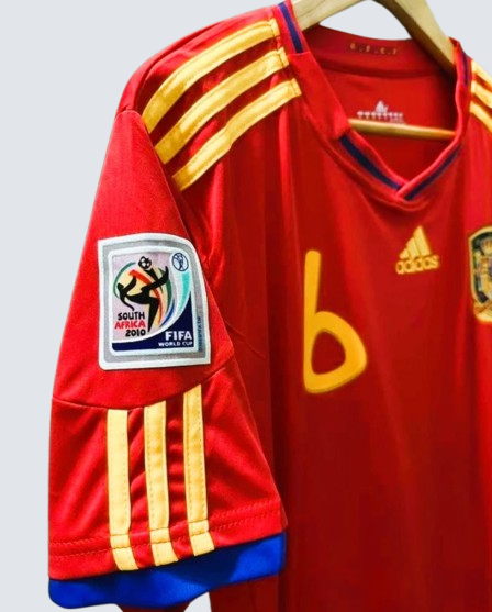 Spain 2010-11 Andrés Iniesta Classic Jersey