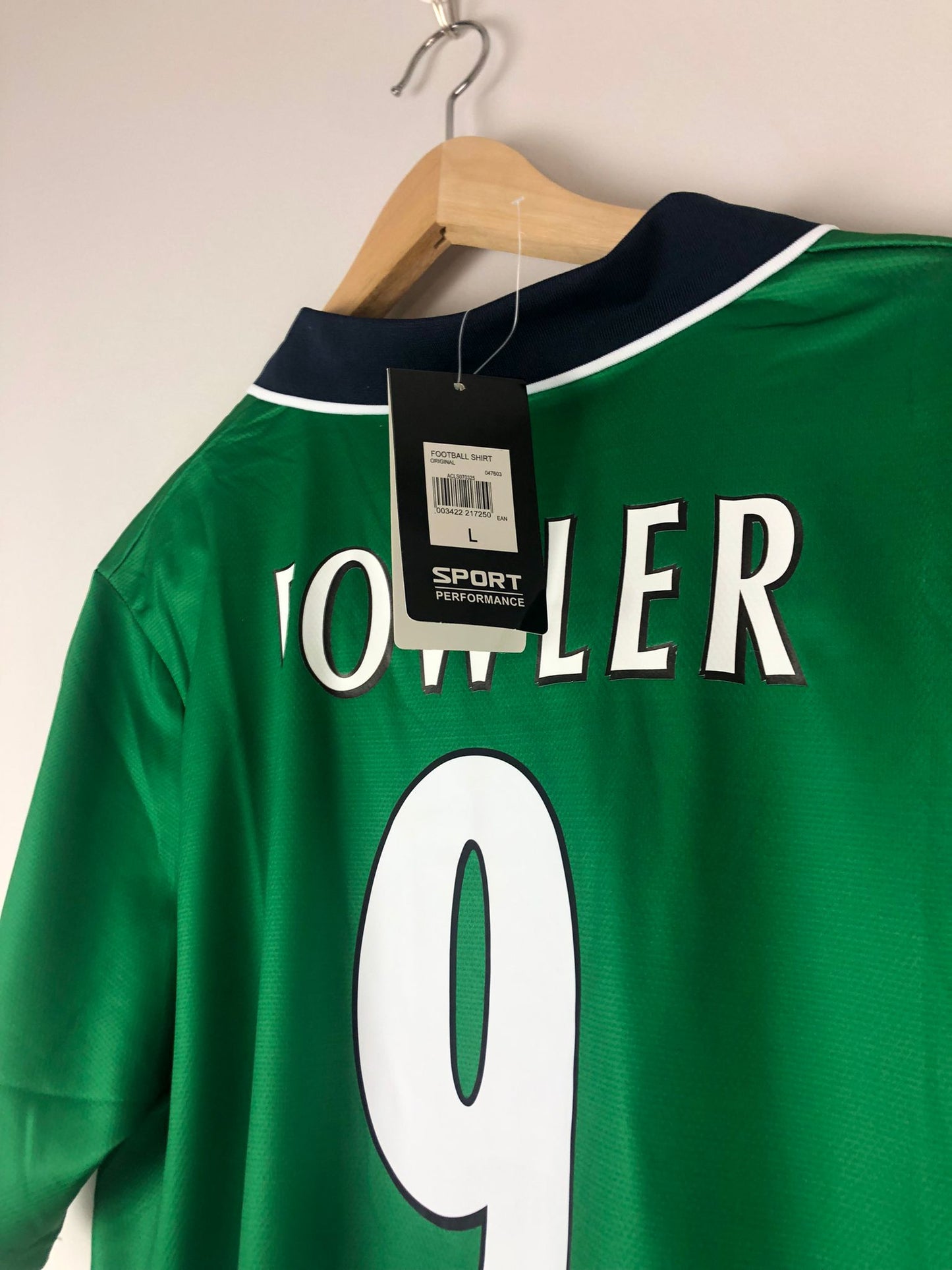 Camiseta Clásica Fowler Liverpool FC Away 1999-00