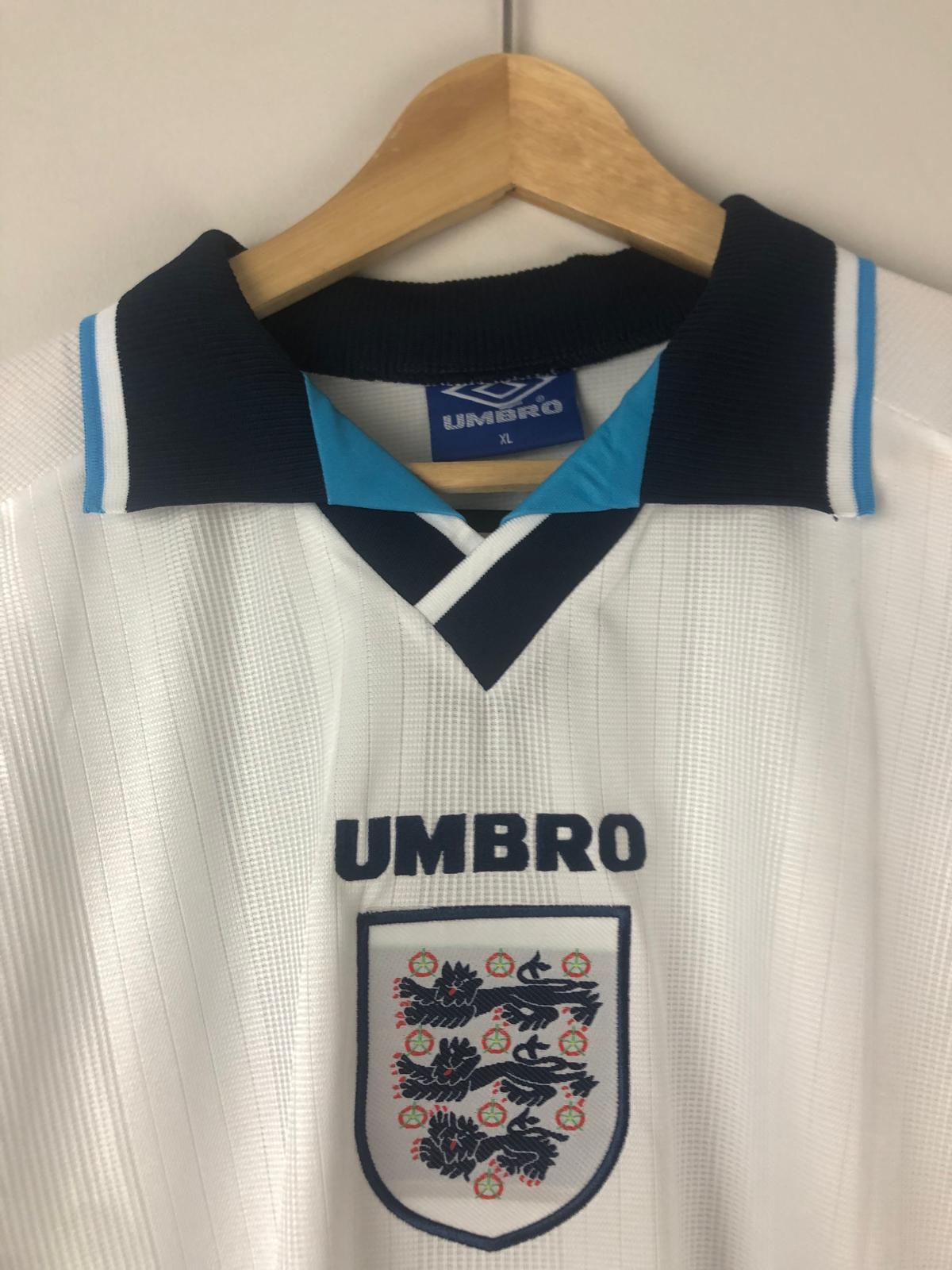 Camiseta Clásica Gascoigne Inglaterra 1996