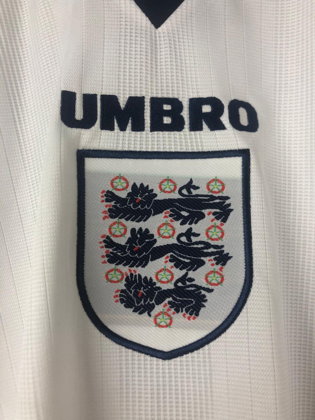 Camiseta Clásica Gascoigne Inglaterra 1996