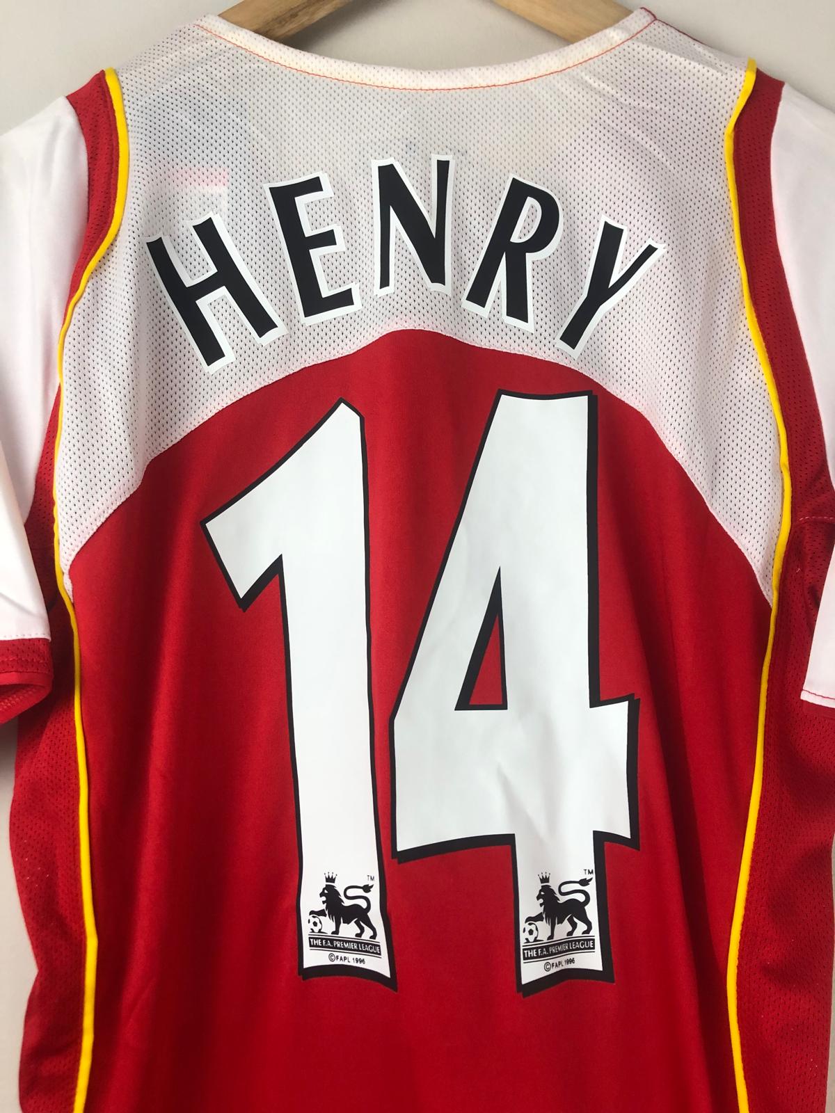 Camiseta Clásica Henry Arsenal FC 2004-05