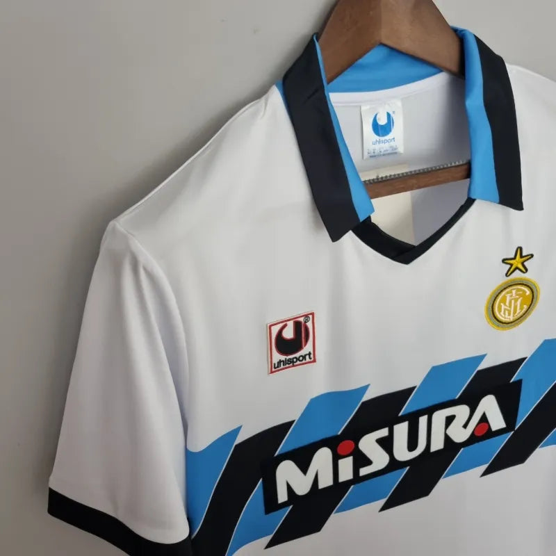 Camiseta Clásica Inter Milán Visitante 1990-91
