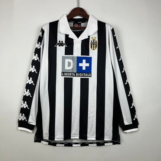 Camiseta Clásica Juventus de Turín Manga Larga 1999-00